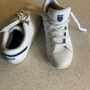 K-Swiss MENS RAMLI COURT WHITE/NAVY